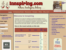 Tablet Screenshot of innspiring.com